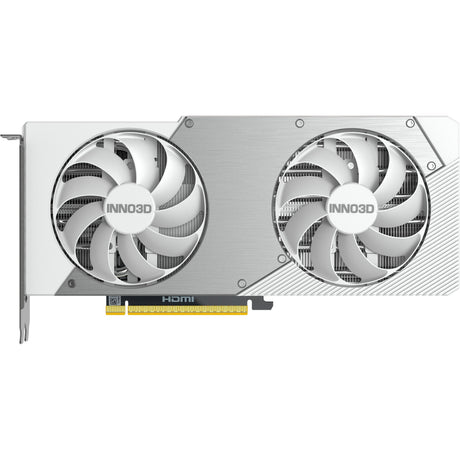 Inno3d Geforce RTX 5070 Twin x2 OC weiße Grafikkarte (weiß, DLSS 4, 3x Display Port, 1x HDMI 2.1)