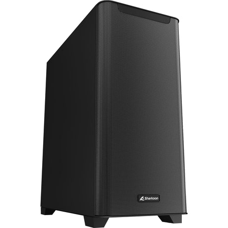 Sharkoon m30 schwarzes Midi-Tower-Gehäuse (schwarz | 2x USB-A | 1x USB-C)