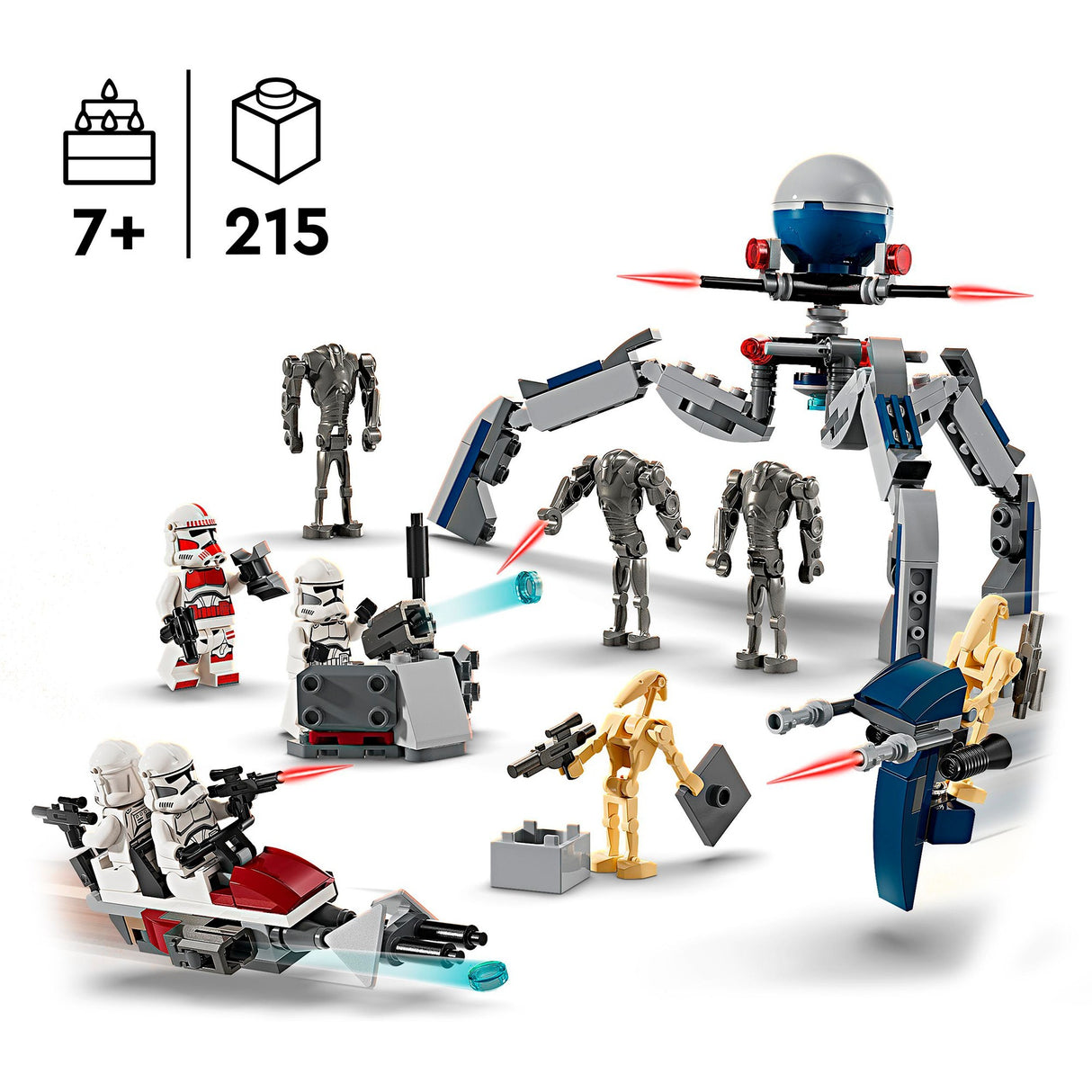 Lego Star Wars Clone Trooper™ Battle Droid™ Battle Pack – 75372
