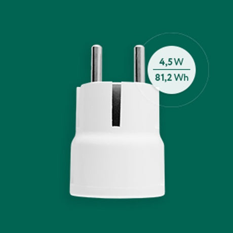 Frient Smart Plug Mini 2 Typ E (französisch) Stecker (weiß, Zigbee 3.0)