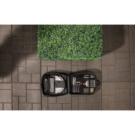 Weber tragbare Werkzeuge Reiserucksack Rucksack (schwarz)