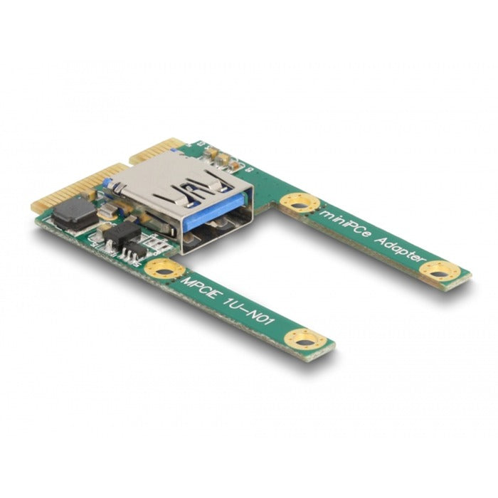 DELOCK DELOCK MINI PCIE I O 1 X USB 2.0 Typ-A weiblich voller Größe