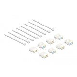 Delock Keystone -Modul RJ45 Jack an LSA Cat 6A Tolfree