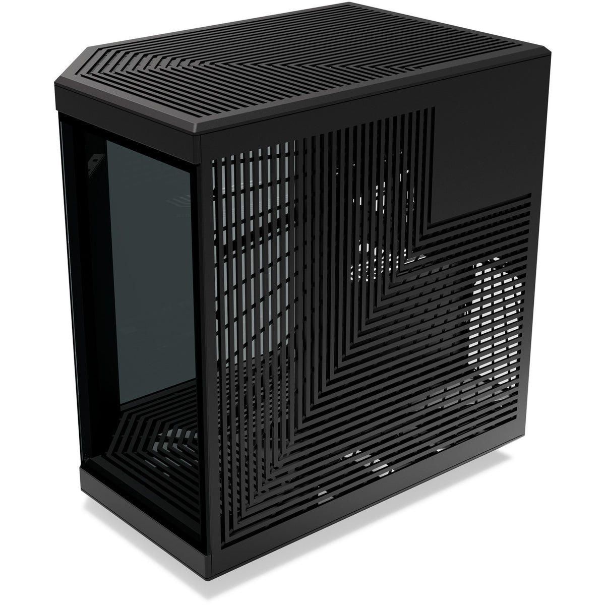 Hyte y70 Touch Infinity Midi-Tower-Gehäuse (schwarz | 2x USB-A | 1x USB-C | gehärtetes Glas)
