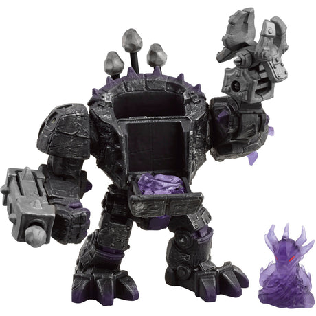 Schleich Eldrador Creatures Shadow Master Roboter mit Mini-Kreatur – 42557
