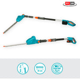 Gardena THS 42 18-V-Akku-Heckenschere – 42 cm – mit rotierendem Kopf