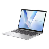 Asus vivobook 14 m1407ga-ly012w 14 copilot+ laptop (zilver | ryzen 7 445 | radeon 840m | 16 gb | 512 gd ssd)