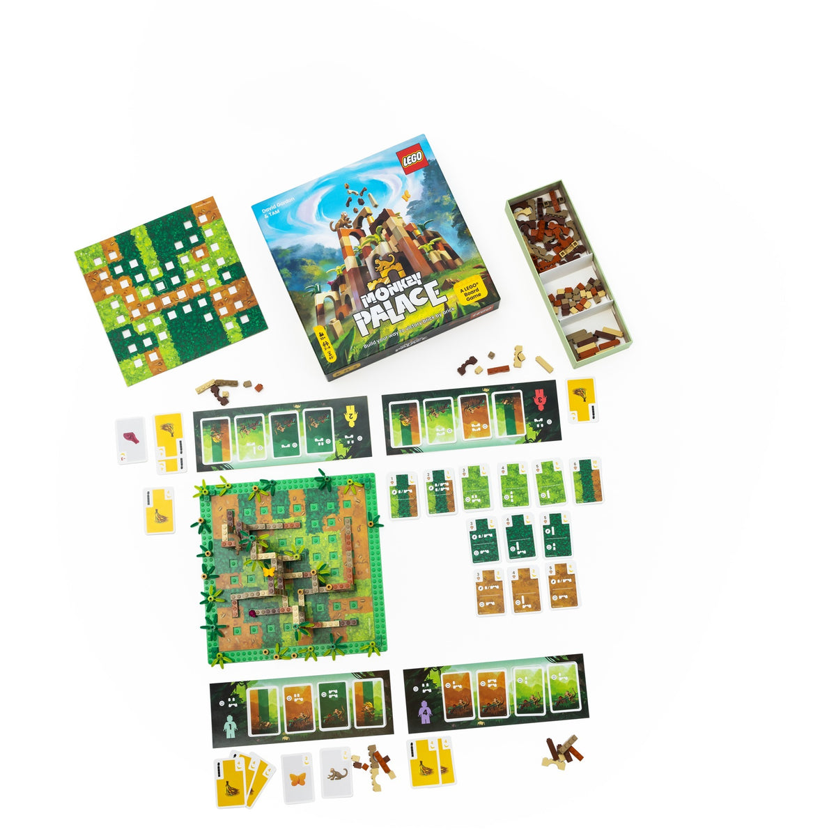 Lego-Affenpalast-Brettspiel