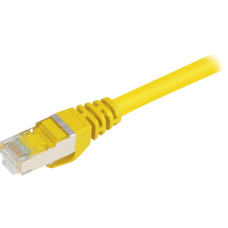 Sharkoon Netzwerkkabel SFTP, RJ-45 mit Cat.6 (gelb, 0,5 Meter)