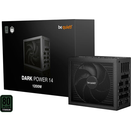 Ruhig sein! Dark Power 14 modulares 1200-Watt-Netzteil (schwarz, 2x 12V-2x6, 4x PCIe)