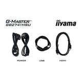 Iiyama G-Master Black Hawk GB2741HSU-B1 27 Gaming-Monitor (schwarz, HDMI, DisplayPort, 2x USB-A, USB-B, 144 Hz)