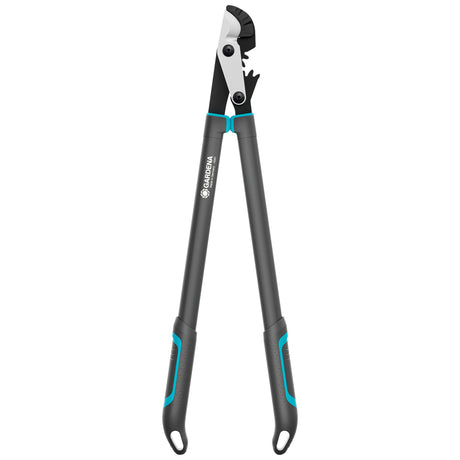 Gardena Amboss-Gartenschere Energycut Pro L, mit Ambossschliff (grautürkis, 75cm, für trockenes Holz)