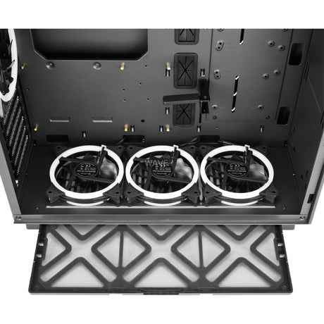 Sharkoon Pure Steel RGB Midi-Tower-Gehäuse (schwarz | 2x USB-A | RGB | Fenster)