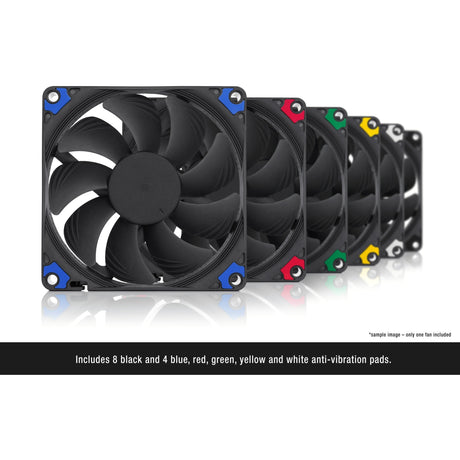 Noctua nf-a9x14 hs-pwm chromax.black Gehäuselüfter (schwarz, 92 x 92 x 14 mm)