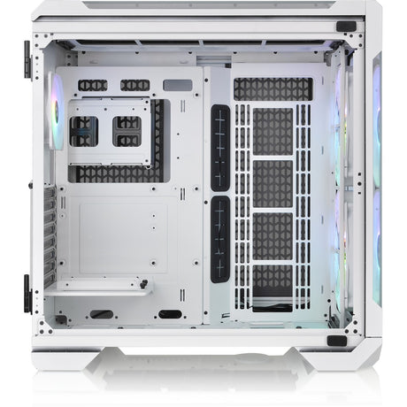 Thermaltake view 51 tg snow argb edition midi tower behuizing (wit | 4x usb-a | 1x usb-c | rgb | window)