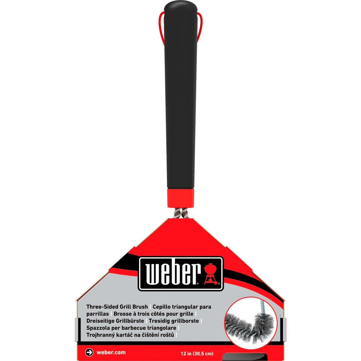 Weber Drei -Seiten -Reinigungsbürste