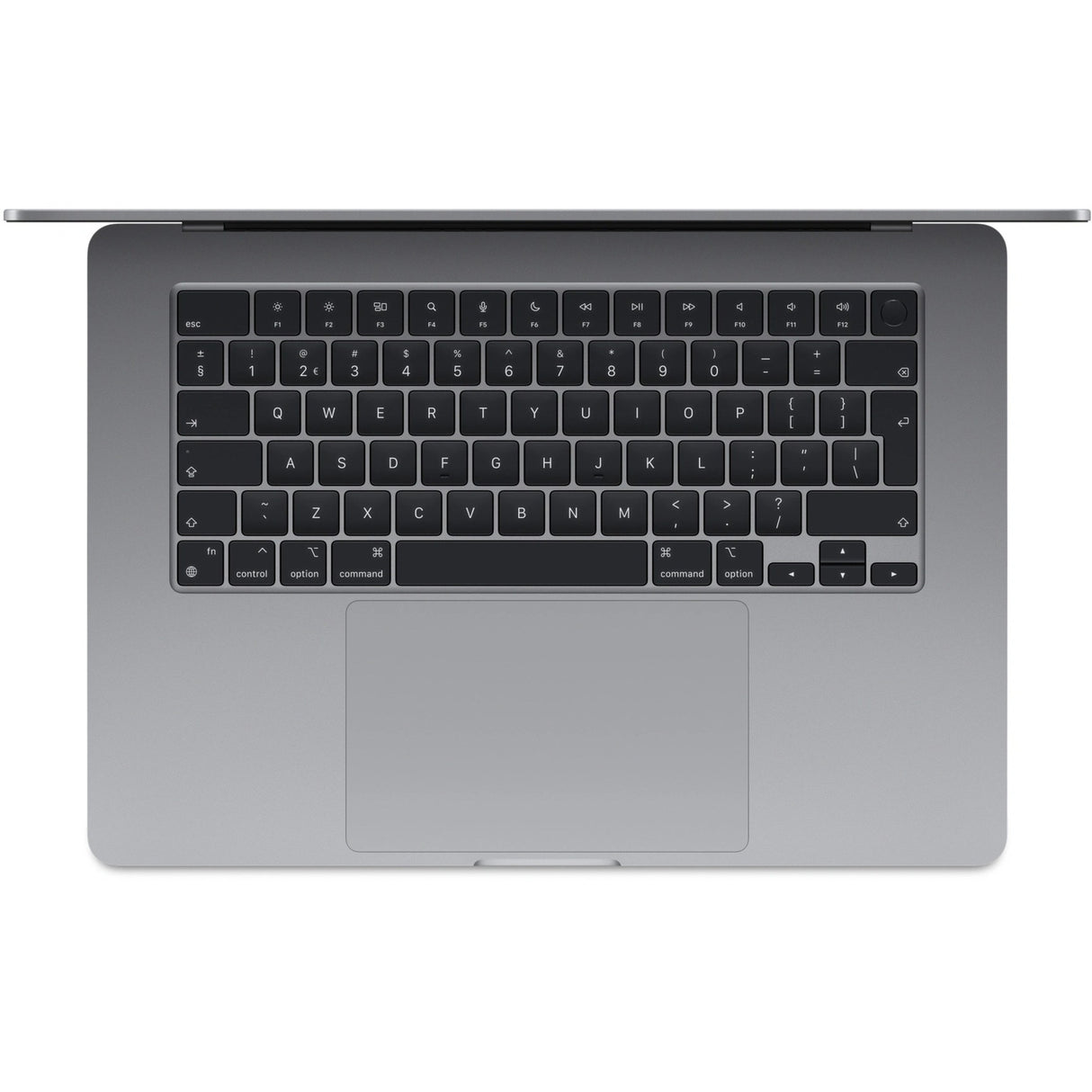 Apple macbook air 15 (mqkp3n a) refurbished laptop (grijs | m2 | 10-core gpu | 8 gb | 256 gb ssd | space grey)