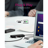 ICY BOX 4-Port-Hub mit USB-C 3.2 Gen 2