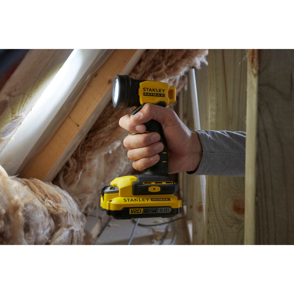 Stanley Fatmax V20 18V LED -Lampe mit rotierenden Kopf