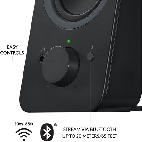 Logitech z207 PC-Lautsprecher (Schwarz)