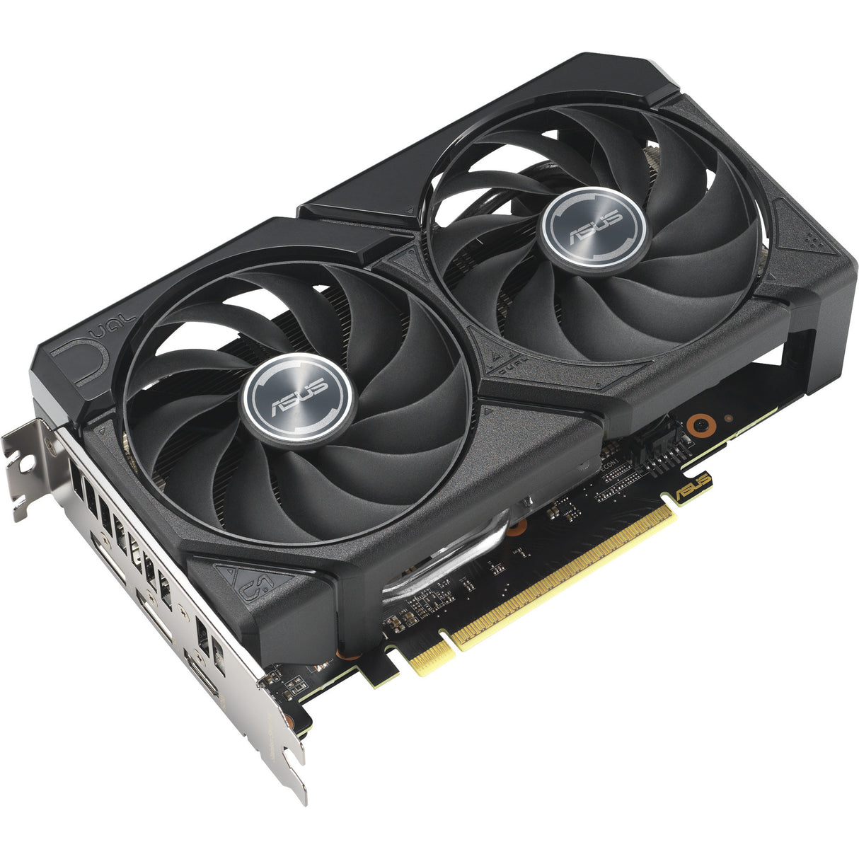 Asus Dual Radeon RX 9060 xt 16GB Grafikkarte (schwarz, 2x Display Port, 1x HDMI)
