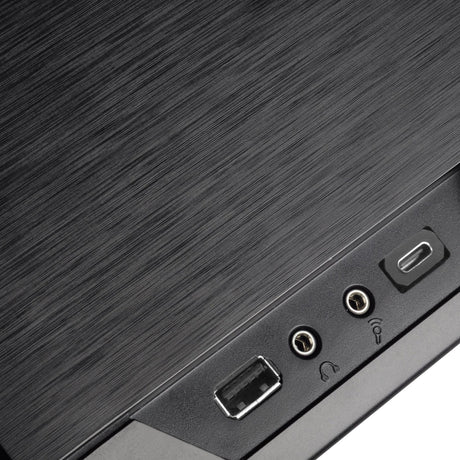 Silverstone SST-GD09B-C HTPC-Gehäuse (schwarz | 1x USB-A | 1x USB-C)