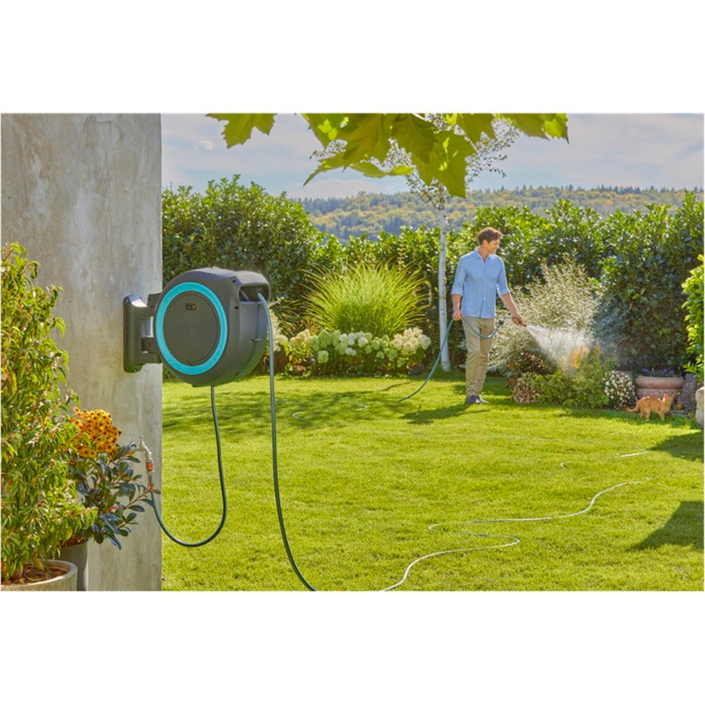 Gardena 40 m Wand-Snangenbox PowerRoll xxl