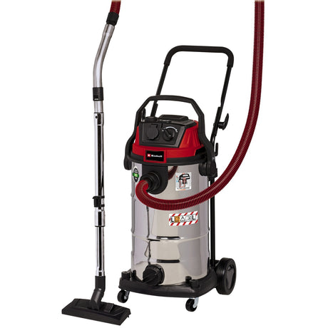 Einhell te-vc 2340 sacl Nass- und Trockensauger (burgunderroter Edelstahl)