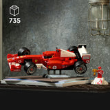 Lego icons ferrari f2004 en michael schumacher - 11375
