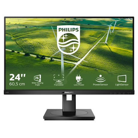 Philips 242b1g 23,8 Monitor (schwarz, HDMI, Display-Port, DVI-D, VGA, USB-A, USB-B)