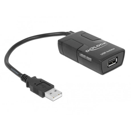 Delock USB-Isolator mit 5 kV Isolationsadapter (schwarz)