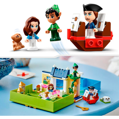Lego Disney - Peter Pan Wendy's Storybook Adventure Konstruktionsspielzeug (43220)