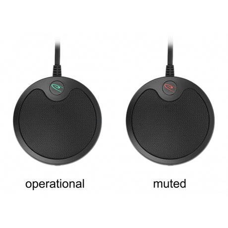 Delock USB Kondensatormikrofon omnidirektional für Konferenzen Mikrofon (schwarz)