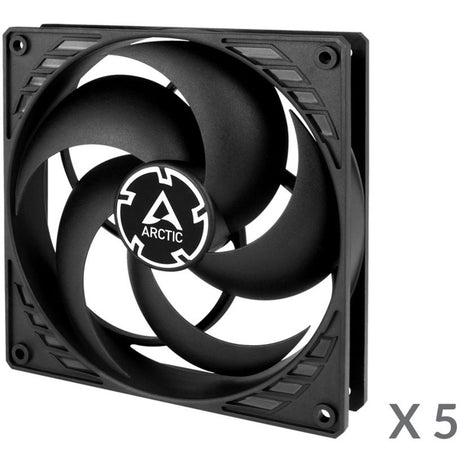 Arctic P14 Value Pack Gehäuselüfter (schwarz, 5 Stück, 140 x 140 x 27 mm)