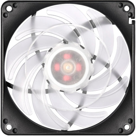 Silverstone sst-fw124-argb 120x120x15 Gehäuselüfter (schwarz, 120 x 120 x 15 mm, PWM)