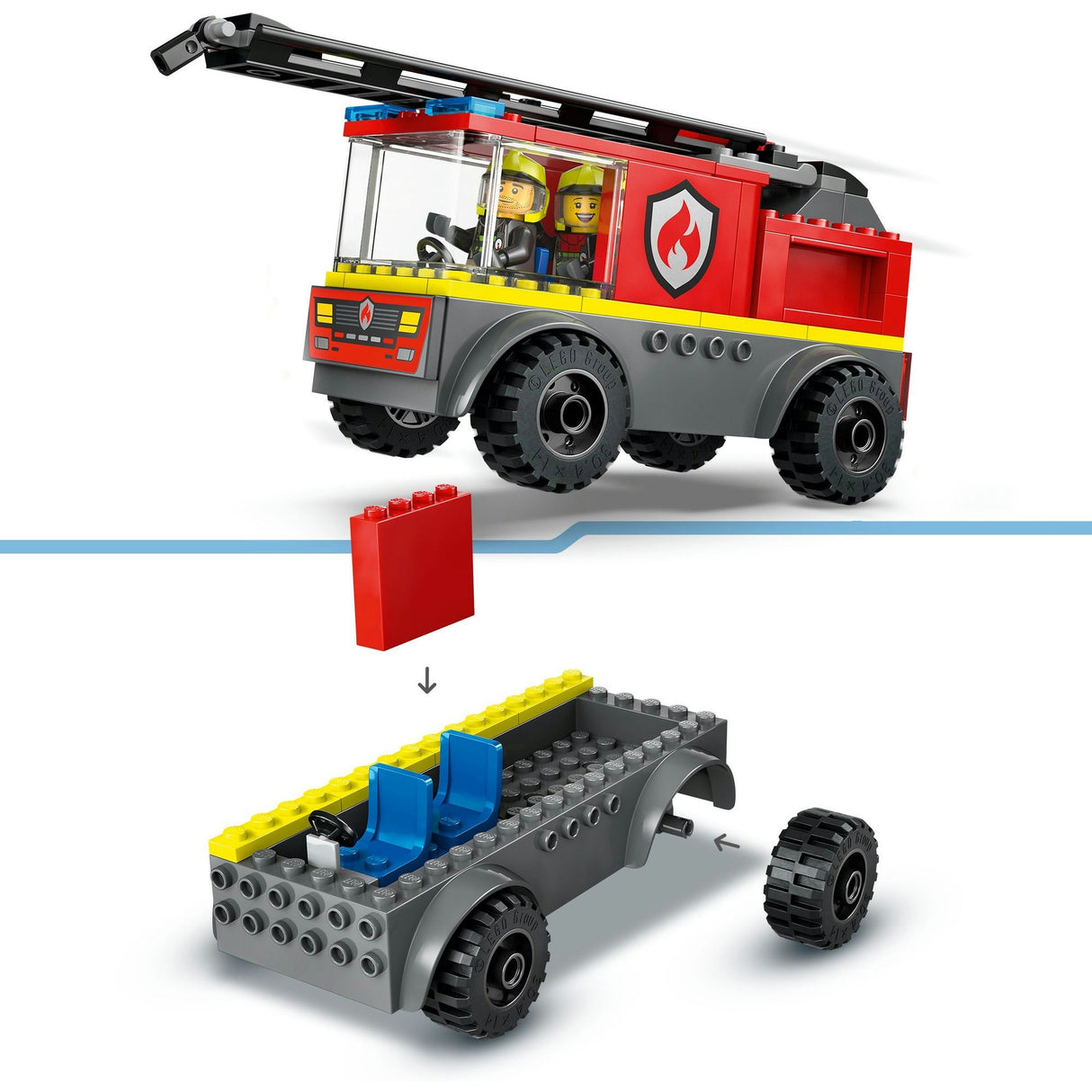 Lego City Feuerwehrauto als Geschenk für Kinder – 60463