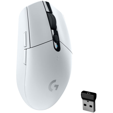 Logitech G305 Lightspeed kabellose Gaming-Maus (weiß, 200 – 12.000 dpi)