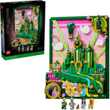 Lego 75685 „Wicked Emerald City“ als Wandkunst
