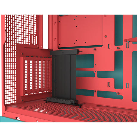 Thermaltake View 600 tg Mint Strawberry Big-Tower-Gehäuse (Mint Berry | 2x USB-A | 1x USB-C | gehärtetes Glas)