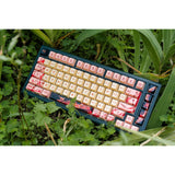 Ducky year of the snake 2025 limited edition rgb mechanisch gaming toetsenbord (zwart, us lay-out (qwerty), cherry mx2a brown, 75%, rgb, pbt dye-sub keycaps, hot-swap)