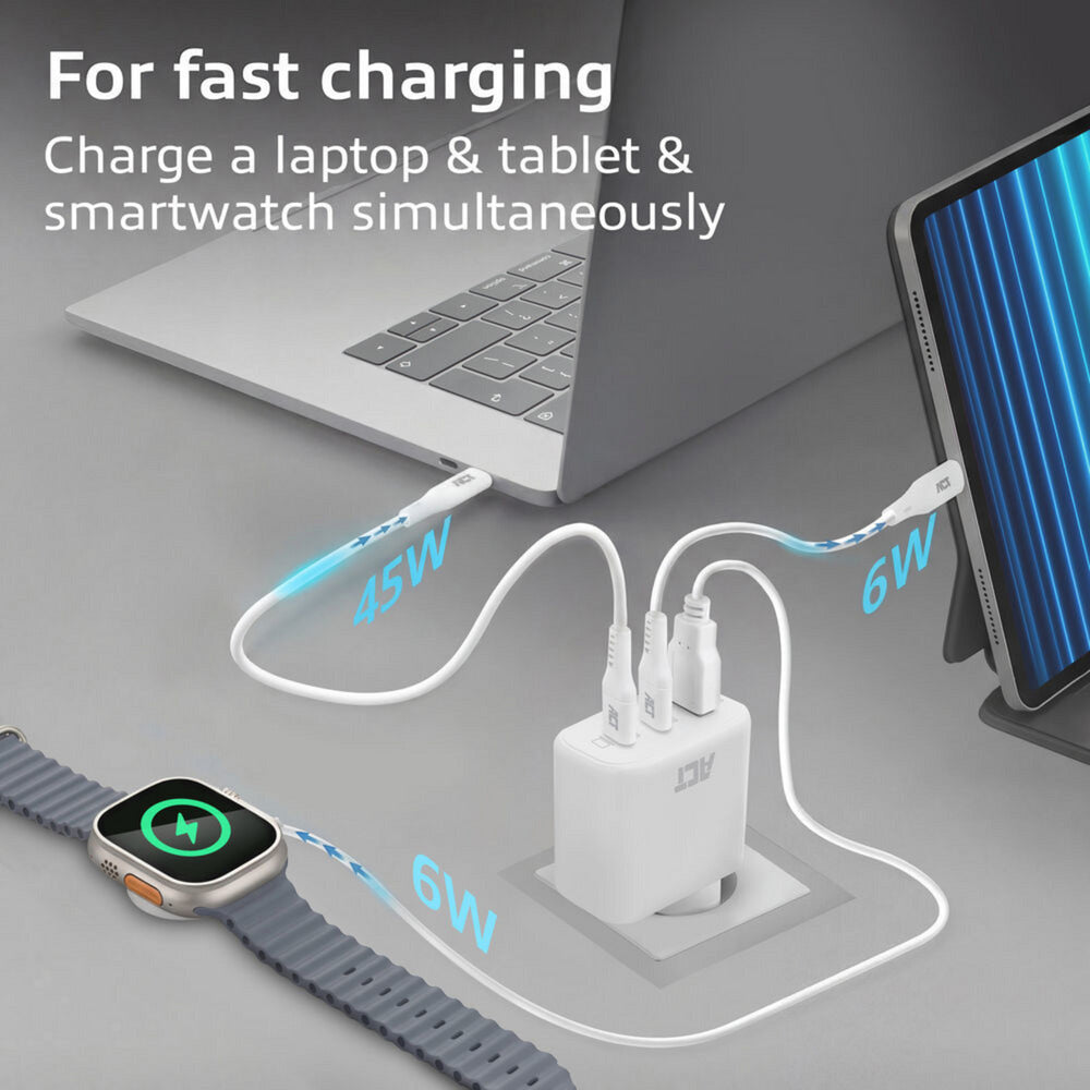 USB-Ladegerät, weiß