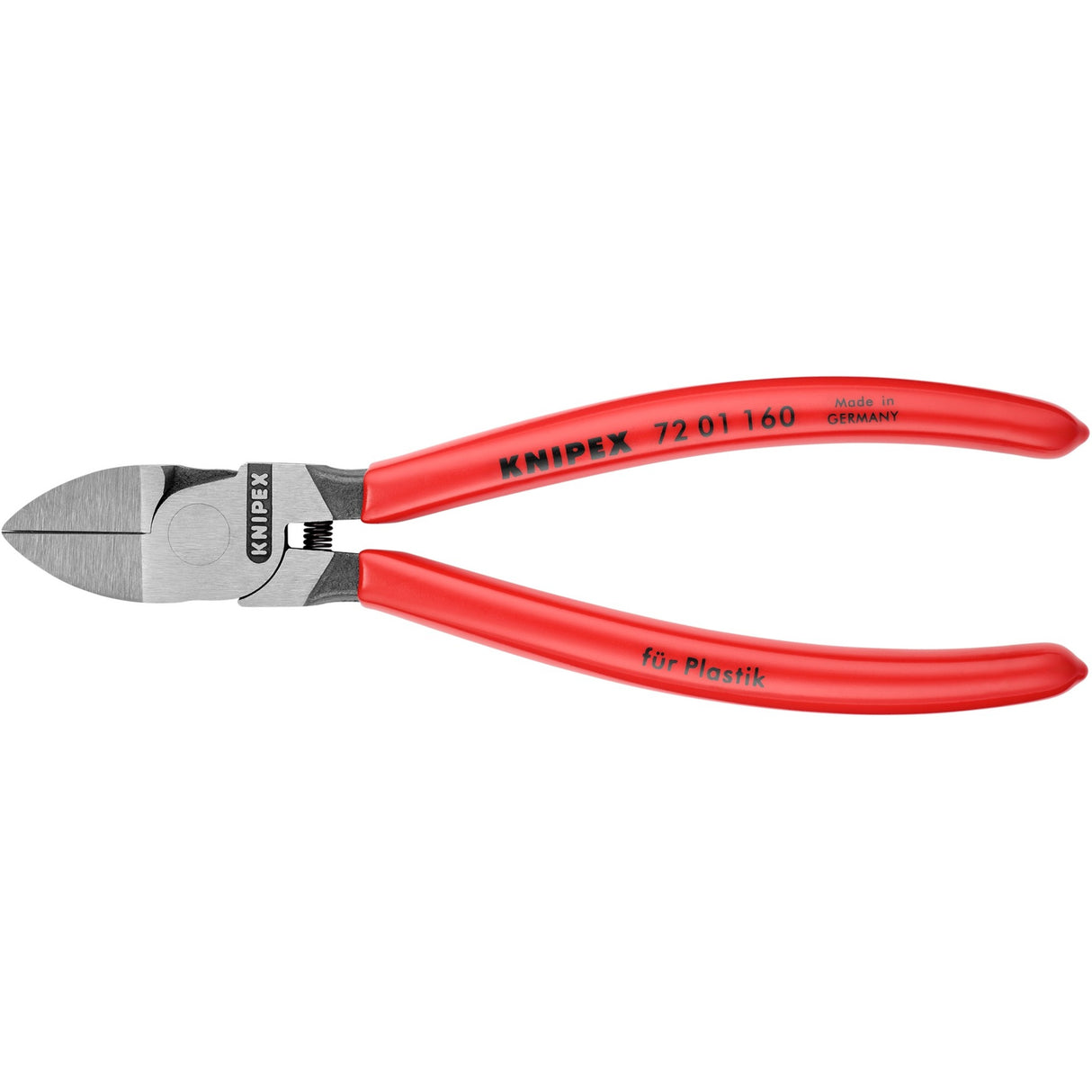 Knipex Seitenschneider für Kunststoff | kunststoffbeschichtet | 160 mm – 7201160