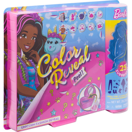 Barbie Color Reveal – Fantasy-Mode-Einhornpuppe