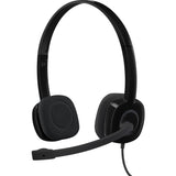 Headset logitech 981-000589 schwarz