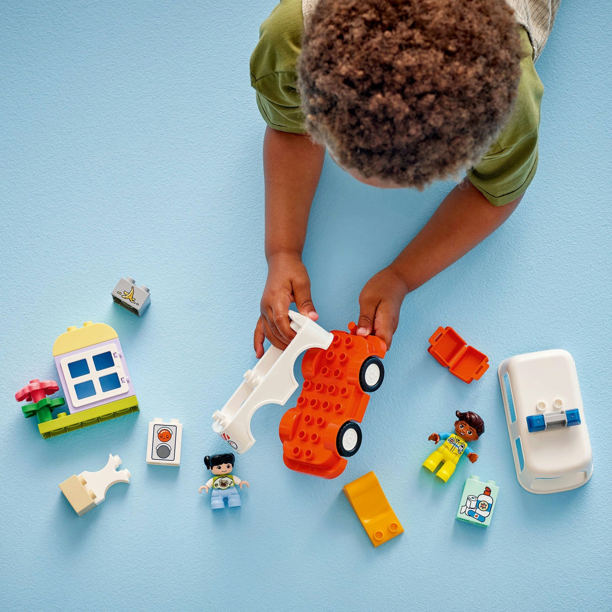 Lego Duplo Town 10447 Krankenwagen mit Fahrer