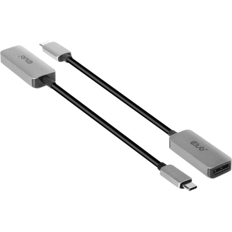 Club 3D USB Typ C – DP1.4 Aktiver Adapter (Grau)