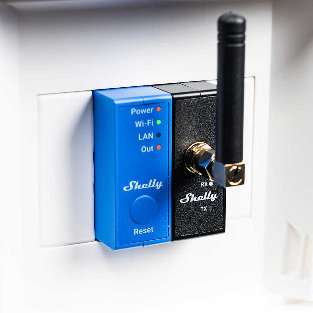 Shelly Pro Lora Add-on-Erweiterungsmodul (schwarz)