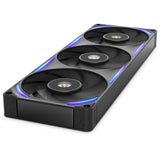 Nzxt f360x rgb case fans (zwart, 3 stuks, 360 x 120 x 30 mm, pwm)
