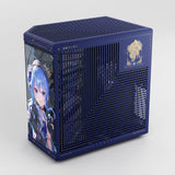 Hyte hoshimachi suisei y70 midi tower behuizing (blauw | 2x usb-a | 1x usb-c | tempered glass)