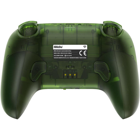 8bitdo ultimativer 3-Modus-Controller für Xbox (grün transparent, Xbox Series X|s, Xbox One, PC, Bluetooth USB-C 2,4 GHz)